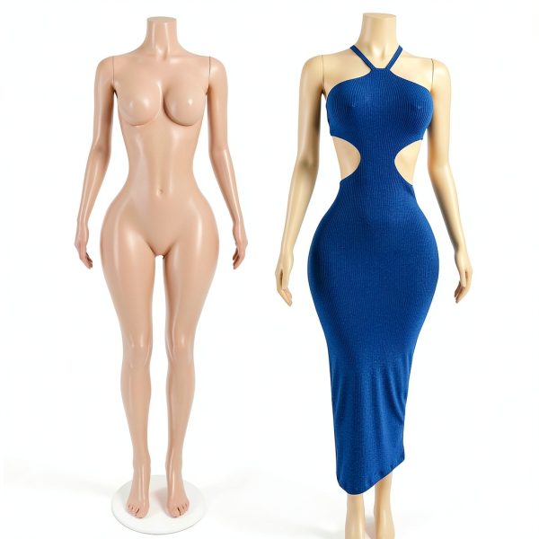 JESSMAMA Adjustable Mannequin 166cm Heavy Duty Plastic with Stable-1
