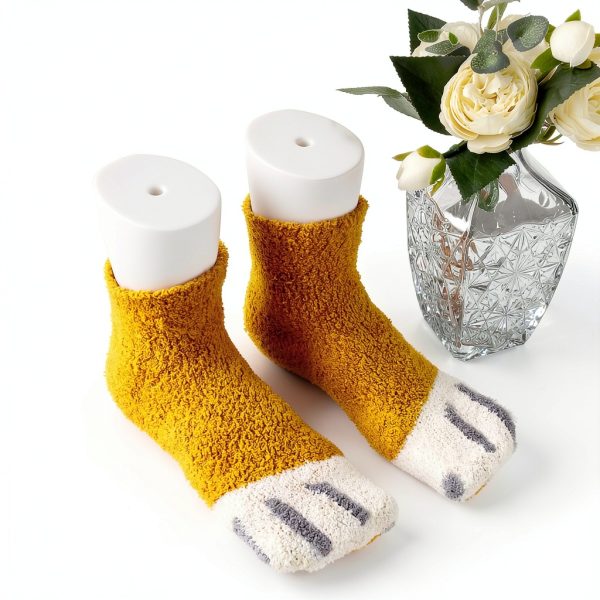 Framendino White Foot Mannequin 2 Pack Plastic Display Model-3