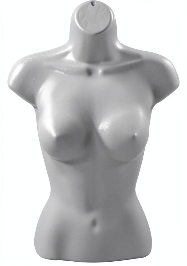 Clothing Form XS157W Competitive Store Molded Plastic Front Half-0