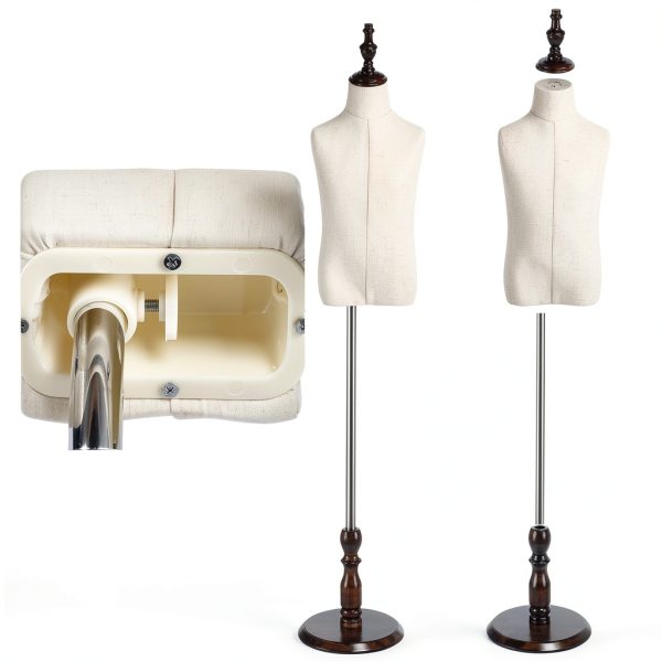 Children Dress Mannequin FlexiFit Adjustable Height Stand-1