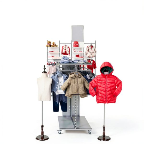 Children Dress Mannequin FlexiFit Adjustable Height Stand-6