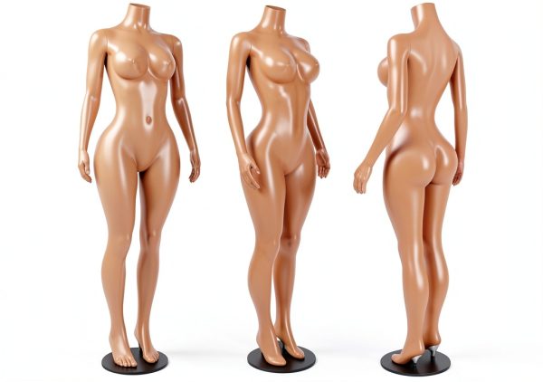 JESSMAMA Adjustable Mannequin 166cm Heavy Duty Plastic with Stable-0