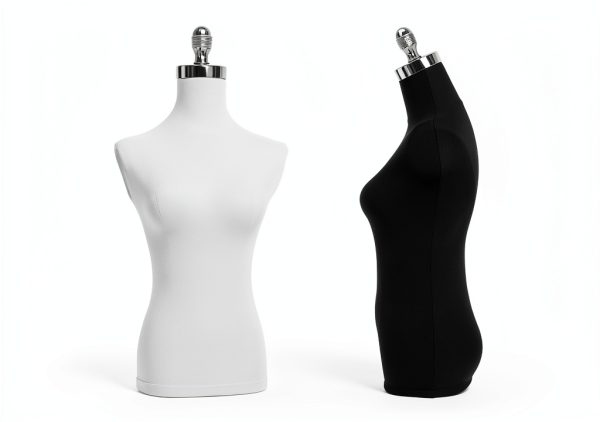 Mannequin Cloth Cover SynHHergyx Polyester Dual Color 27.5x11.8 in-1