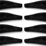 OSALADI Pink Flocked Hanger Shoulder Pads 14x4.5cm Anti‑Slip Set 10-0
